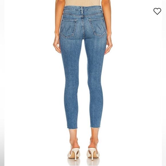 MOTHER Looker Ankle Fray Hey Sun - Picture 3 of 12